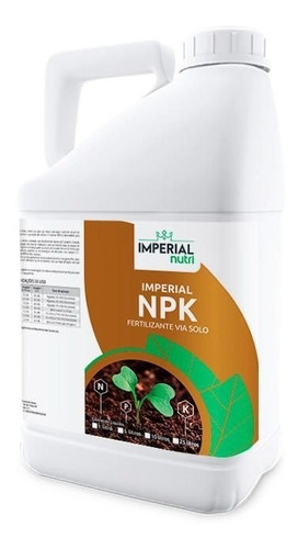Adubo Npk 20-05-20 Fertilizante Concentrado - 25 Litros.