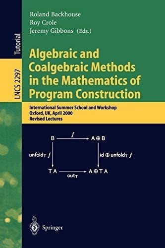 Libro: Algebraic And Coalgebraic Methods In The Mathematics