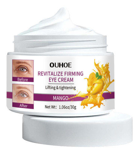 Crema Reafirmante Para Ojos, Antiarrugas Y Aclaradora De Oje