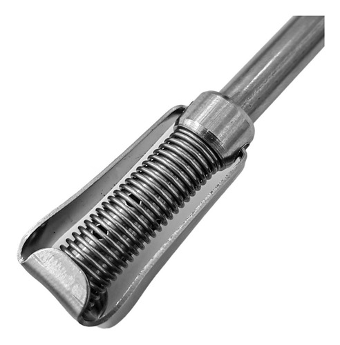 Imagen 5 de 10 de Bombilla Mate Chata 15 Cm Acero Inoxidable