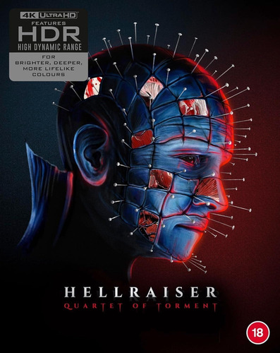 4k Uhd Blu-ray Hellraiser Quartet Of Torment Subtit. Ingles