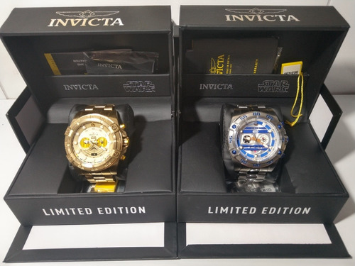 Relógios Invicta Star Wars C3po E R2d2 Edição Limitada