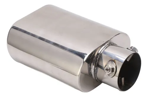 Tubo De Escape Biselado Para Coche, 60-137 Mm, Acero Inoxida