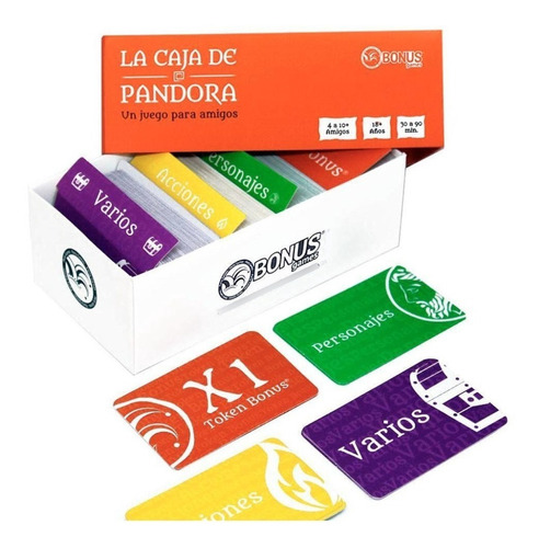 La Caja De Pandora- Juego De Mesa Y De Cartas