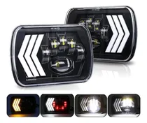 Comprar Par Faros 7 Led Reemplazo Autana Jeep Blazer