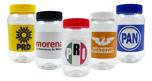 Vasos Personalizados Reutilizable Campañas Politicas X 100