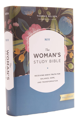 Niv, The Woman's Study Bible, Hardcover, Full-color, Red Let