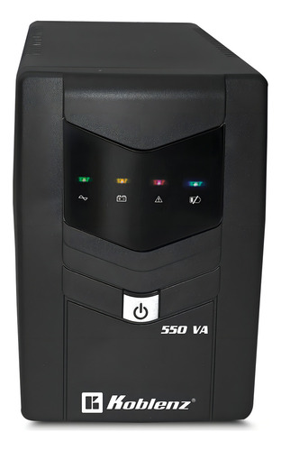 No Break, Koblenz 550va com até 45 minutos de backup. Cor: Preto