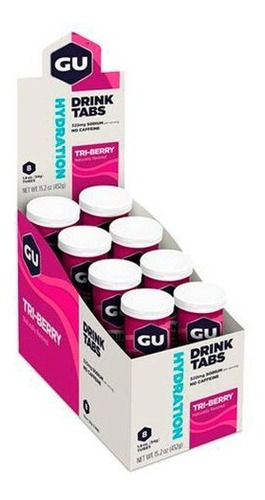 Tabs De Hidratación Gu Energy Tri-berry