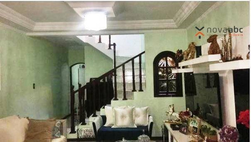Sobrado Com 3 Dormitórios À Venda, 220 M² Por R$ 590.000 - Parque Marajoara - Santo André/sp - So0332