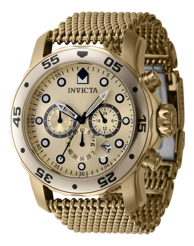 Reloj Para Hombres Invicta Pro Diver 47240 Oro
