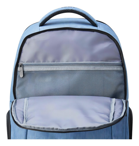 Mochila Portanotebook 1 Comp Delsey Element Voyager Color Celeste