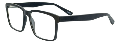 Anteojos Mate Lentes Luz Azul Armazon Descanso Marco Acetato Color Negro