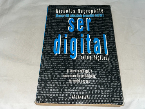 Ser Digital - Nicholas Negroponte - Atlantida (Usado)