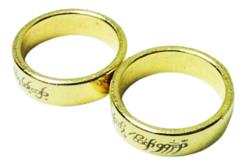 Pk Ring Senhor Dos Anéis Dourado