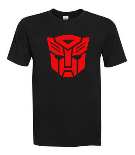 Polera - Transformers - Logo  100% Algodón 