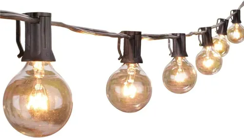 comprar Guirnaldas Guia Luces Vintage 25+1 Exterior Interior 7.62 M