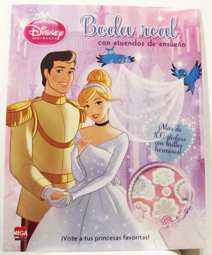Imagen 1 de 1 de Libro Disney Princesas Boda Real (nuevo Original)