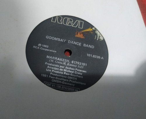 Lp Compacto - Goombay Dance Band - Marrakesh - Michael Cretu