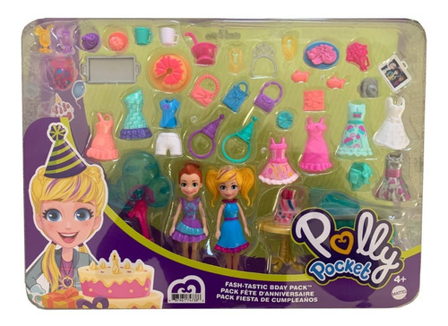 Polly Pocket Pack Fiesta De Cumpleaños