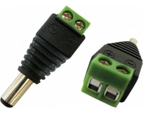 Kit 5 Fontes 1 A C/ 10 Conectores P4 M E Bnc Macho F1pb10