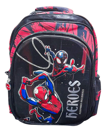 Mochila Escolar Disney/marvel Tamaño Oficio