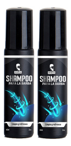 Shampoo Limpieza Profunda Barba Anti Caspa Minov136 