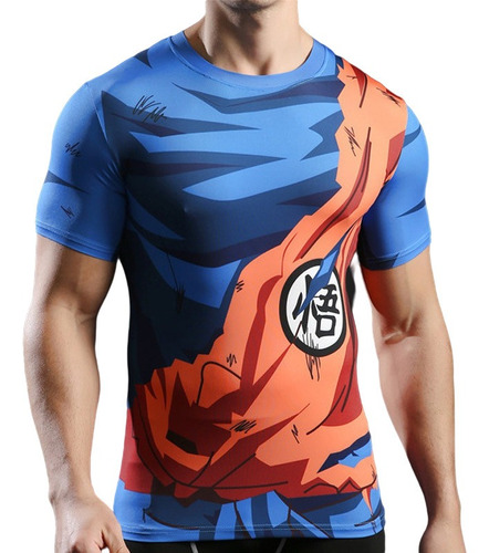 Camiseta De Manga Corta Con Estampado 3d De Dragon Ball Z Ro