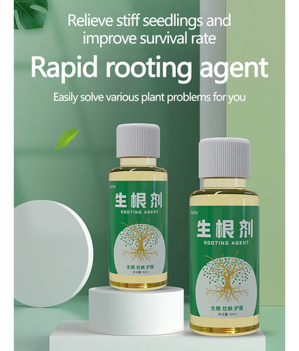 V 50ml Fast Rooting Liquid Strong Powder Plant Universal