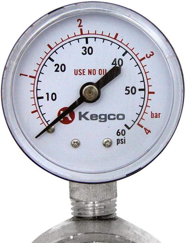 Imagen 3 de 3 de Regulador Manometro Co2 Cerveza Artesanal Kegco
