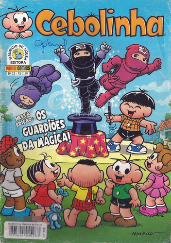 Gibi: Cebolinha - Nº 23 - Novembro De 2008 - Mauricio De Sousa (revista, Hq, Cascão, Mônica) (Usado)