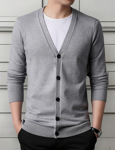 Suéteres De Malha, Cardigans, Jaquetas Masculinas
