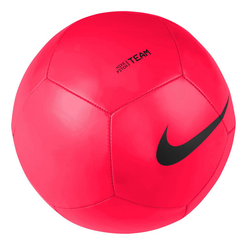 Balón De Fútbol Nike Pitch Team Color Rojo