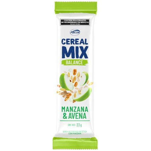 Caja Barra De Cereal Cereal Mix X 20 Unidades Arcor 