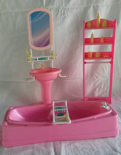 Set De Baño Barbie Original