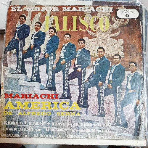 Vinilo Mariachi America De Alfredo Serna Mx1