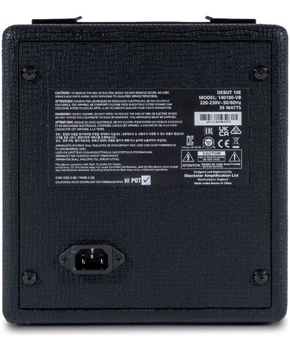 Amplificador De Guitarra Blackstar Debut 10e 10 Watts