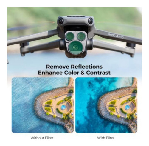 Filtro Polarizado Para Drone Dji Mavic 3 Pro K&f Concept