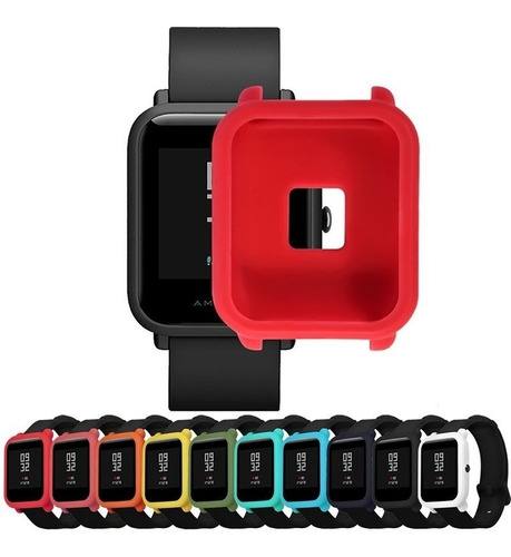 Capa De Silicone Para Xiaomi Amazfit Bip Smartwatch Relogio