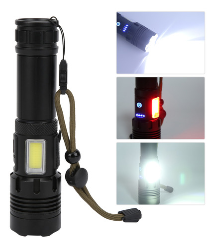 Linterna Led De Emergencia Para Exteriores Con Antorcha De A