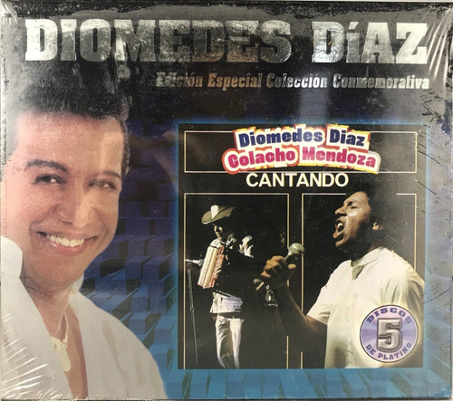 Imagen 1 de 2 de Diomedes Díaz - Cantando - Colección Conmemorativa