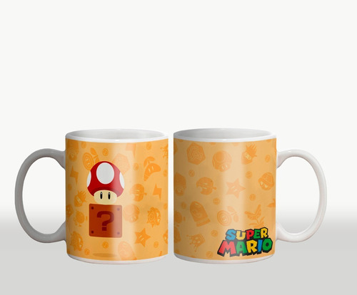 Caneca Cerâmica Gamer - Super Mario 1