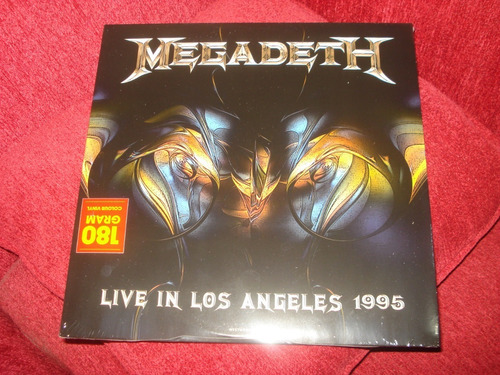 Vinilo Megadeth / Live In Los Angeles (nuevo Y Sellado)