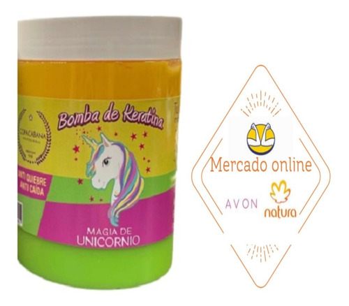 Bomba Nutritiva Capilar Magia De Unicornio - 600 Ml  