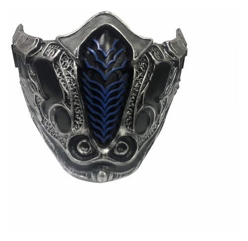 Máscara Scorpion Props De Mortal Sub-zero Para Cosplay Kombat Resin