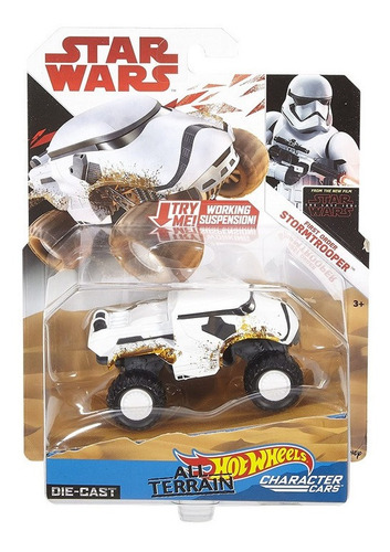 Hot Wheels Star Wars Character Cars All Terrain Stormtrooper