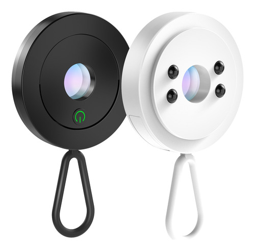 Detector De Cámara Portátil De 2 Piezas Con Luz Led Para Ext