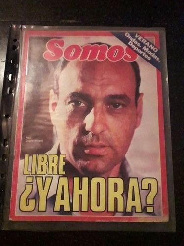 Revista Somos 8 1 1986 N485 Raúl Guglielminetti (Usado)