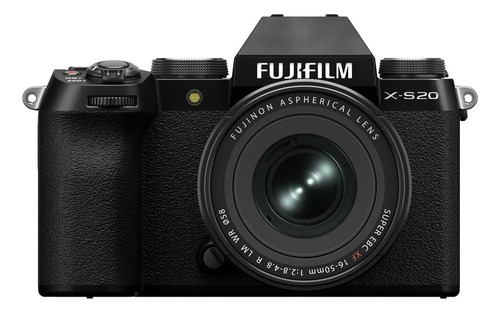 Fujifilm X-s20 Cámara Digital Sin Espejo Xf16-50mmf2.8-4.8 R Lm Wr - Negro