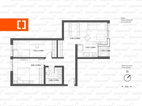 Venta De Apartamento Obra Construcción 2 Dormitorios En La Comercial, Grand Boulevard Unidad 624